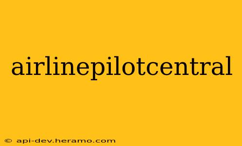 airlinepilotcentral