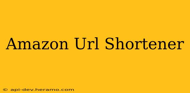 Amazon Url Shortener