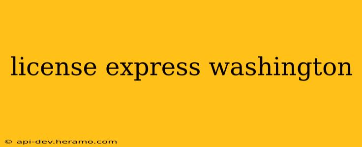 license express washington