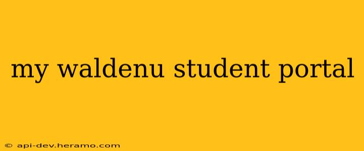my waldenu student portal