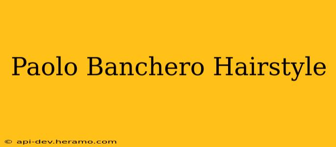 Paolo Banchero Hairstyle