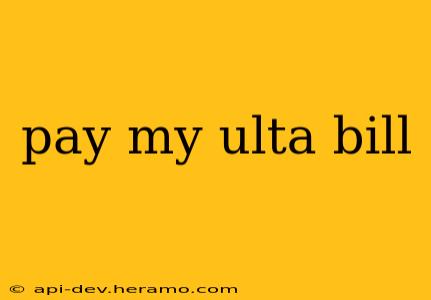 pay my ulta bill
